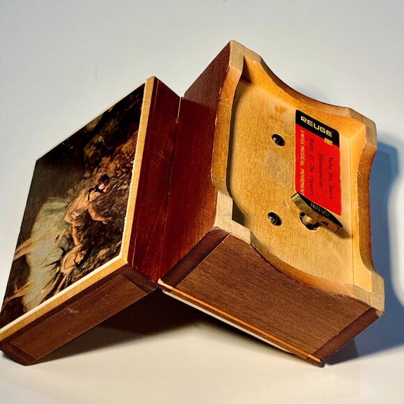 Edgar Degas Ballet REUGE Music Box Playing Tchaikovsky's "Waltz of the Flowers" - Picture 14 of 15